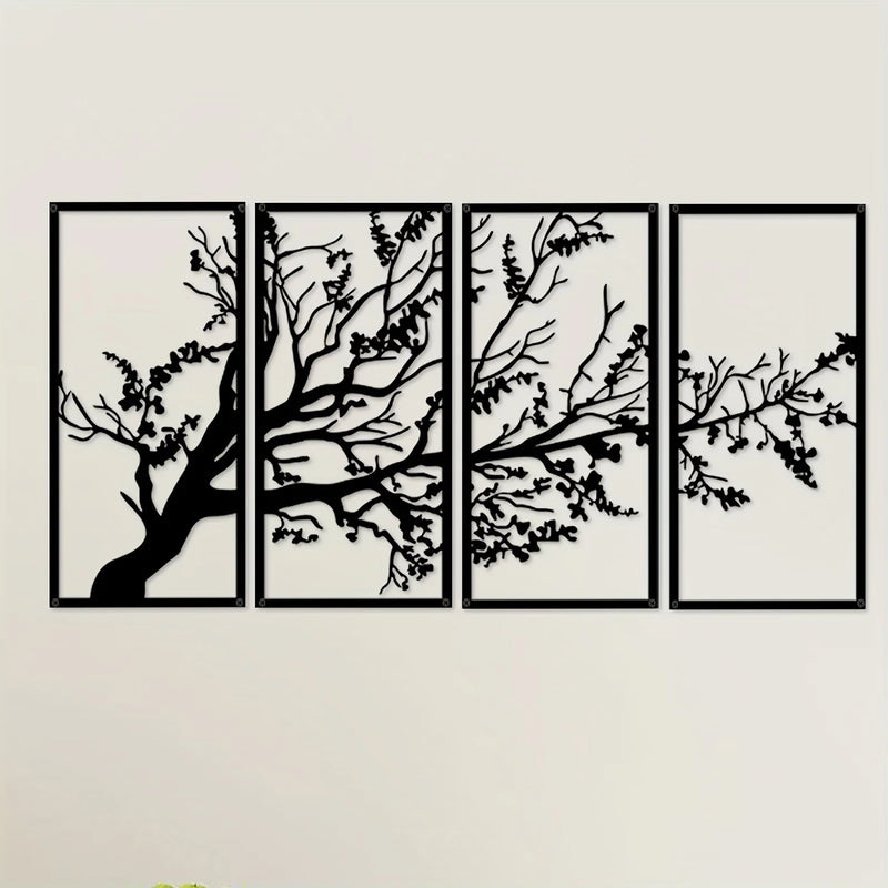 Enchanted Tree Metal Wall Art