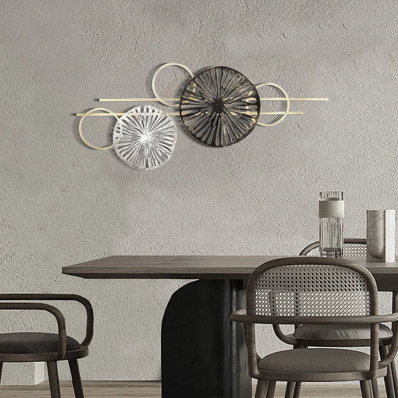 Sun & Moon Metal Wall Art