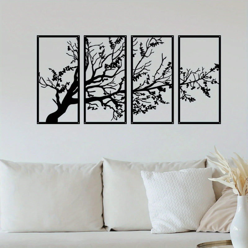 Enchanted Tree Metal Wall Art